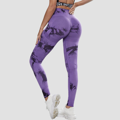 Sports Trousers Skinny Peach Hip Raise High Waist