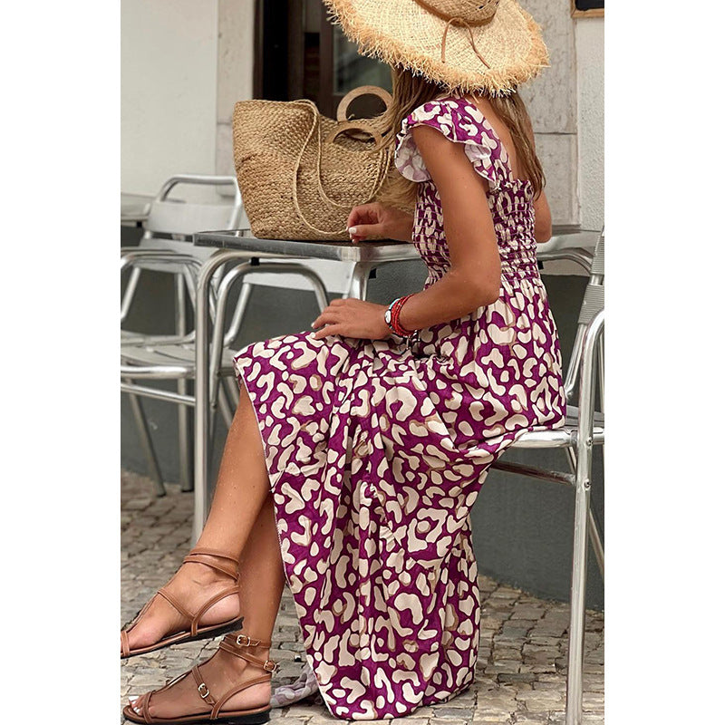 Vacation Style Sling Dress Women