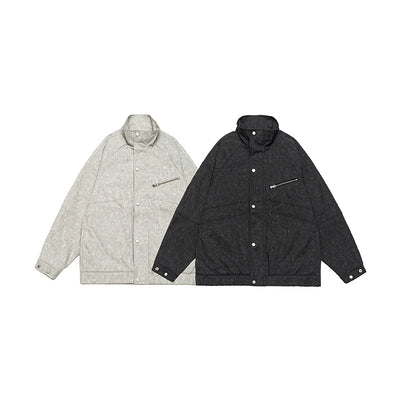 Urban Mechanical Style Jacket Men