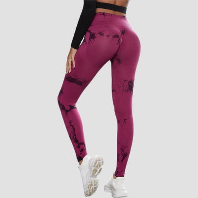 Sports Trousers Skinny Peach Hip Raise High Waist