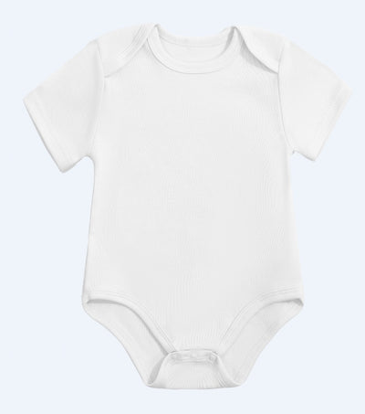 190G Pure Cotton Haha Clothes 0M-12M, POD Can Be Customized Including Embryo Clothes And Printing