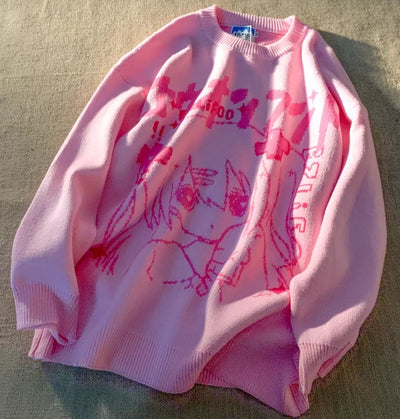 Sweater Women Oversize Tops Long Sleeve Jumper