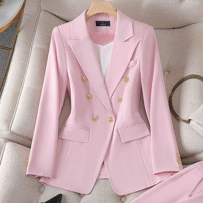 Women's Fashion High-end Temperament Formal Suit