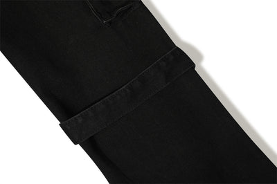 Fashion Punk Slightly Flared Jeans Men