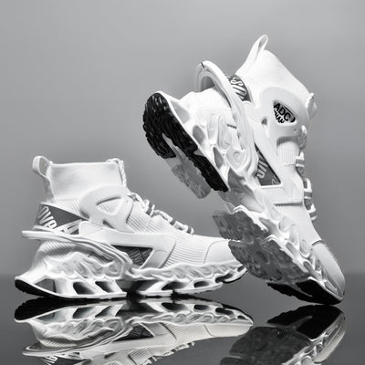 Ultra-light Shock-absorbing Running Blade Fly-knit Sneakers
