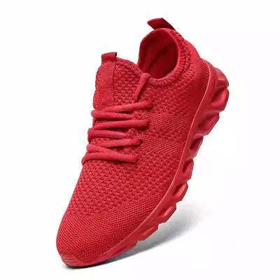 Men Casual Sport Shoes Light Sneakers White Outdoor Breathab