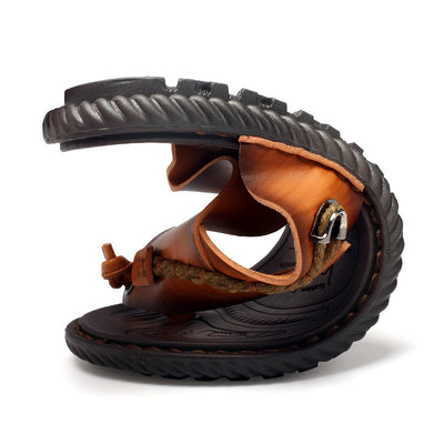 Plus Size Herringbone Outdoor Slippers