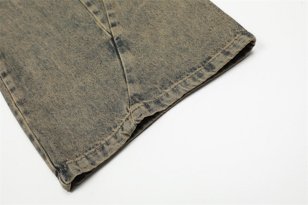 Washed Jeans Punk Fashion Brand Men