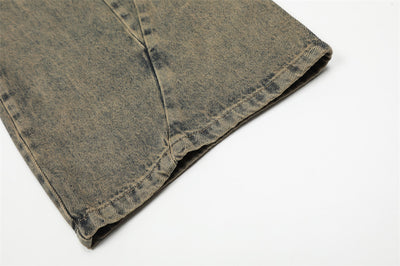 Washed Jeans Punk Fashion Brand Men