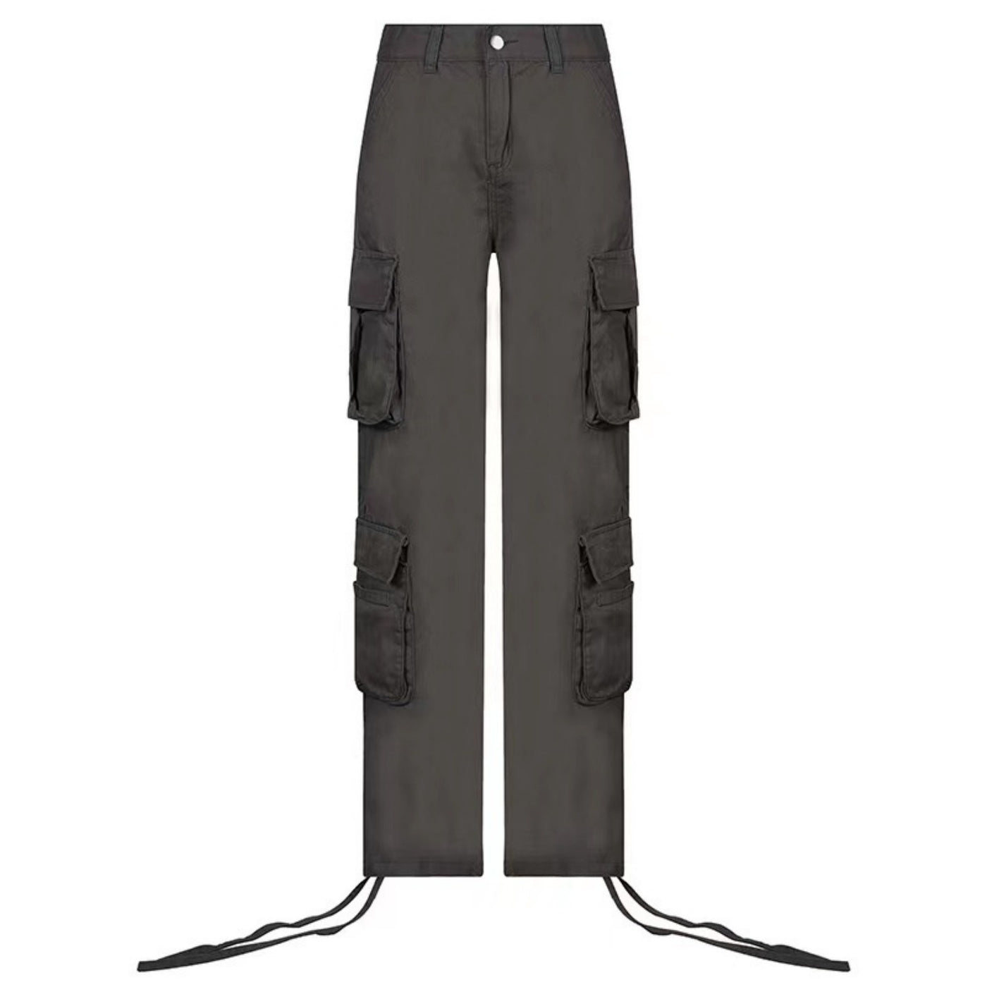 Trendy Workwear Denim Casual Pants For Women