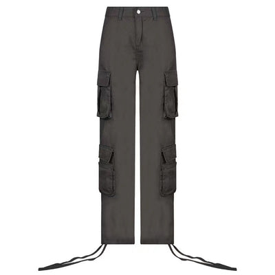 Trendy Workwear Denim Casual Pants For Women