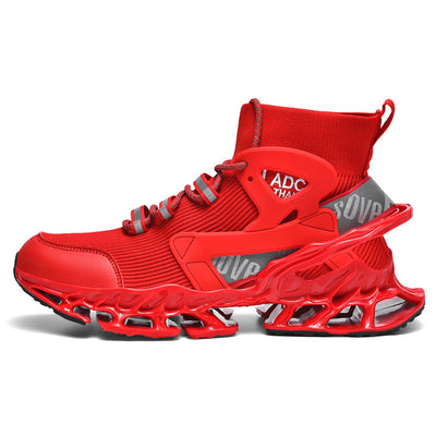 Ultra-light Shock-absorbing Running Blade Fly-knit Sneakers