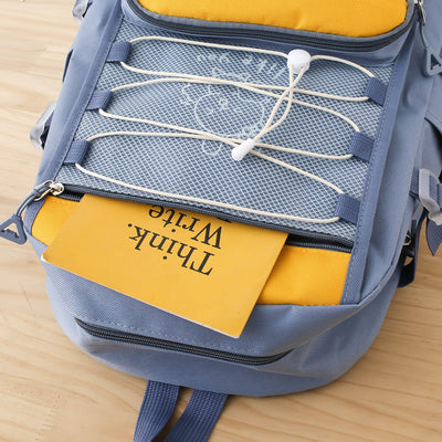 Backpack Lightweight And Large Capacity Student Schoolbag Four-piece Set