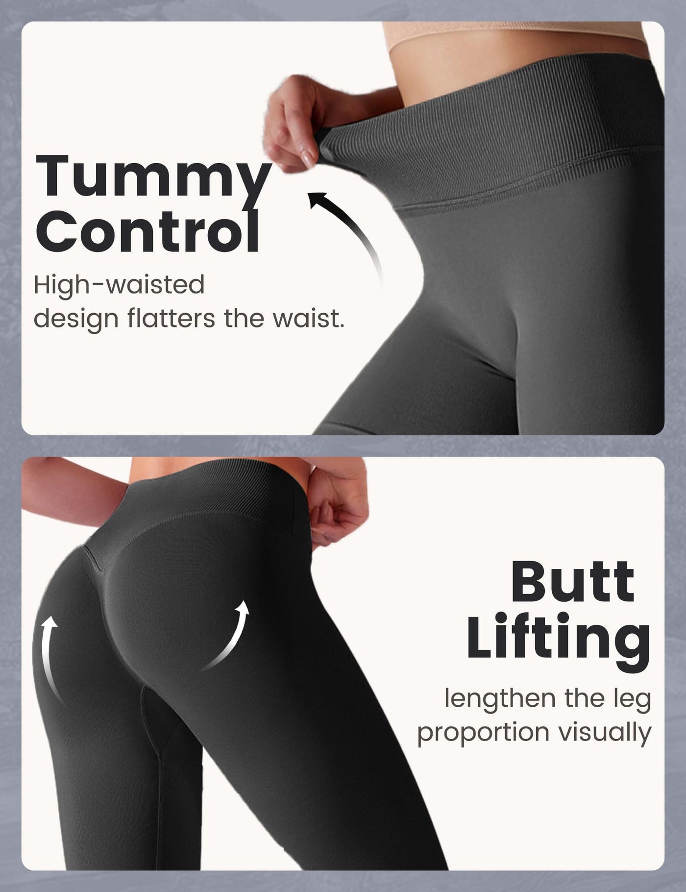 Yoga Pants - Cropped High-waisted Seamless Solid Color Woad Blue
