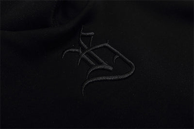 Solid Color Fashion Hooded Sweatshirt Men