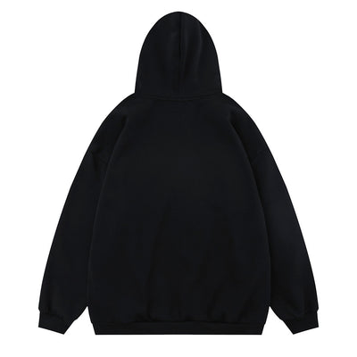 Fashion Thickened Hooded Sweatshirt Men