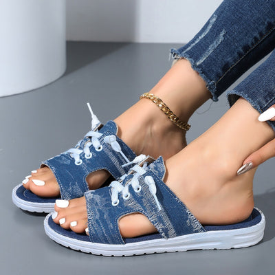 Women's Flat Canvas Slippers