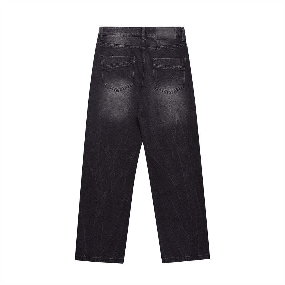 Fashion Personality American Retro Jeans Men