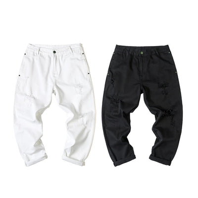Summer Fashion Ripped Cool Jeans Men