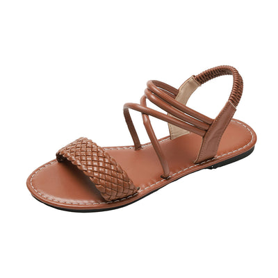 Women's Sandals Fashionable All-match Woven