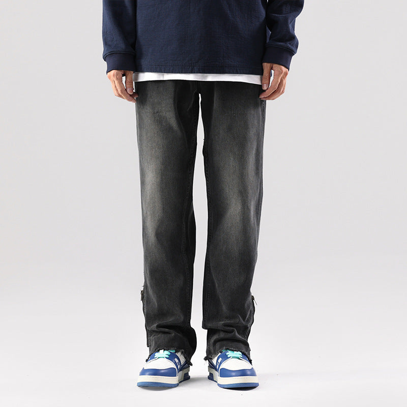 Men's American Fashion Personality Jeans Men