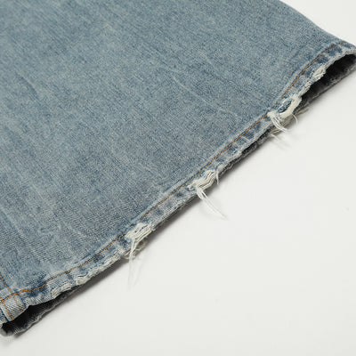 Fashion American Washed Worn Jeans Men