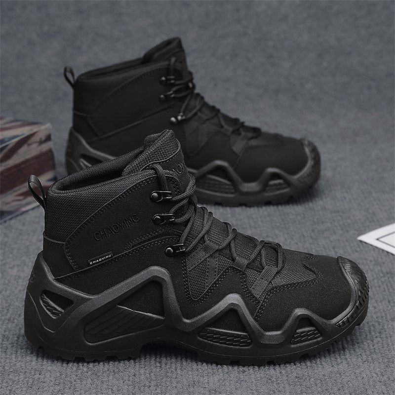 High-top Tactical Shoes Wear-resistant Desert Boots Outdoor New Combat Boots