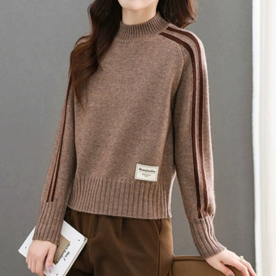 Short Sweater Women's Small Foreign Wool Bottoming Shirt Autumn And Winter