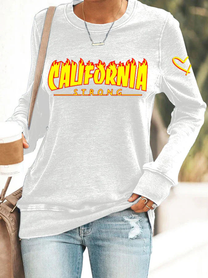 Simple Casual Round Neck Women's Top