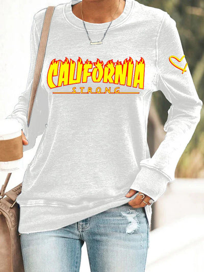 Simple Casual Round Neck Women's Top