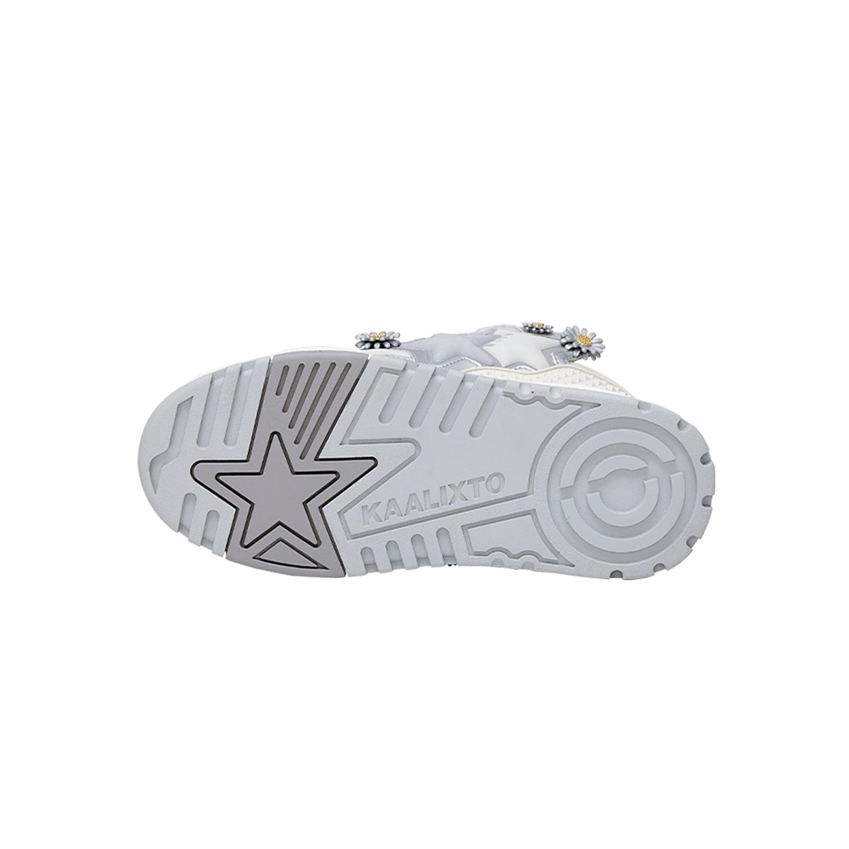 KAALIXTO--Daisy Bread Shoes-Grey - Unisex