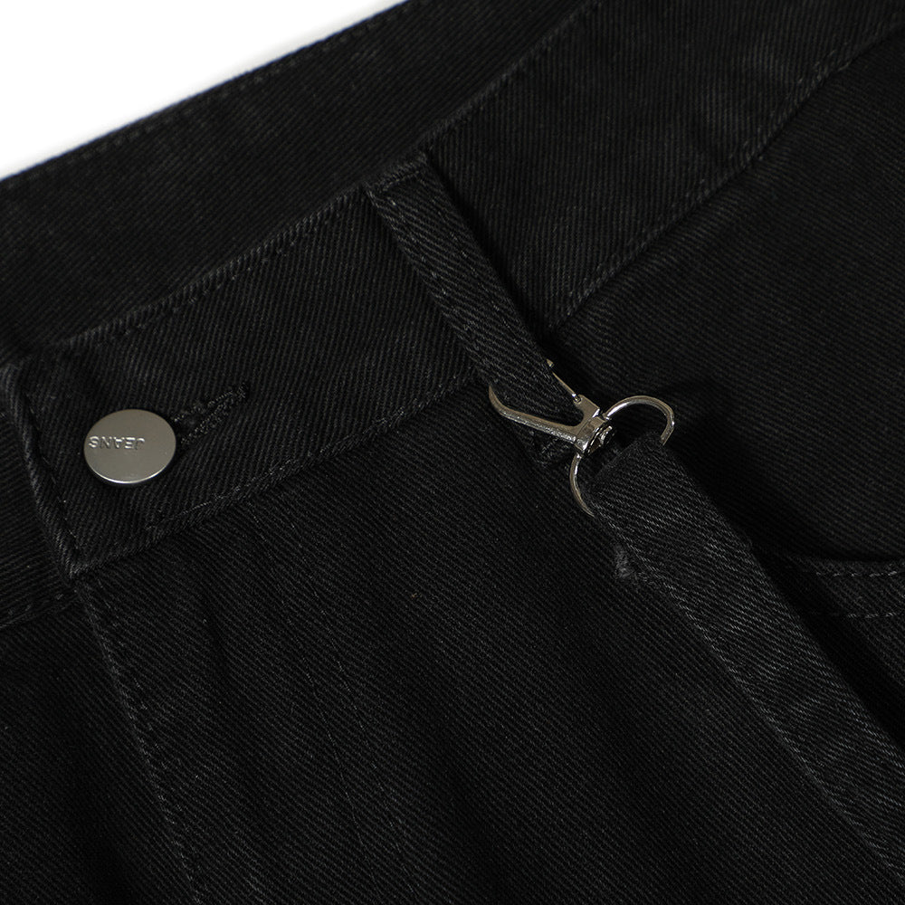 Fashion Punk Slightly Flared Jeans Men