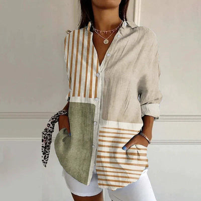 Women's Long Shirt Summer European And American Trendy Long-sleeve