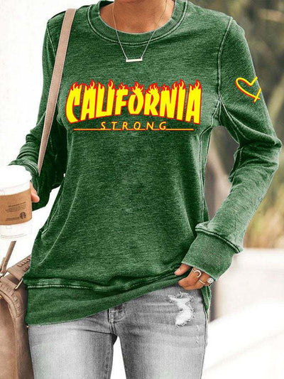 Simple Casual Round Neck Women's Top