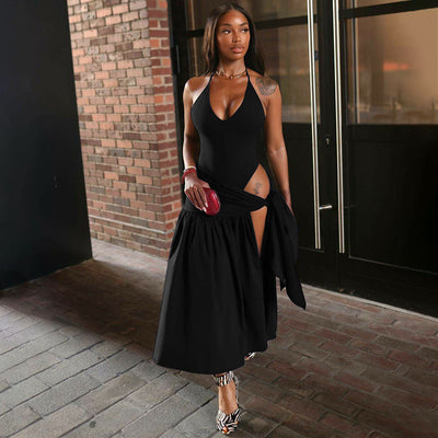 Slim Fit Tied Skirt Suit Women
