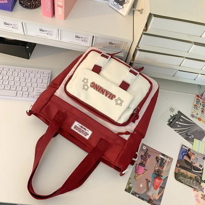 Korean Style Junior's Schoolbag Large Capacity Cute Elementary School Studebt Backpack