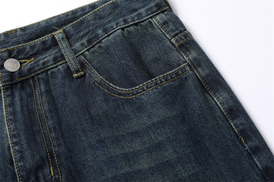 Fashion Personality Wide-leg Jeans Men