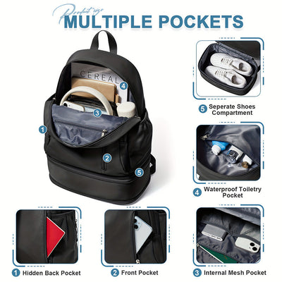 Women's Good-looking Fashion Casual Backpack Large Capacity Adjustable Strap