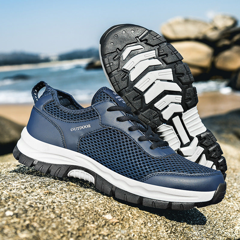 New Cross-border Mesh Extra Large Size 39-48 Men's Shoes