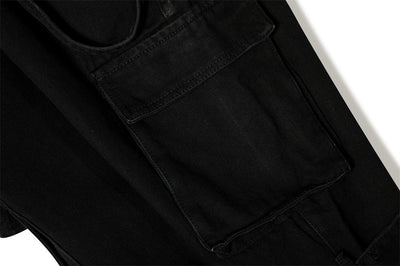 Fashion Punk Slightly Flared Jeans Men