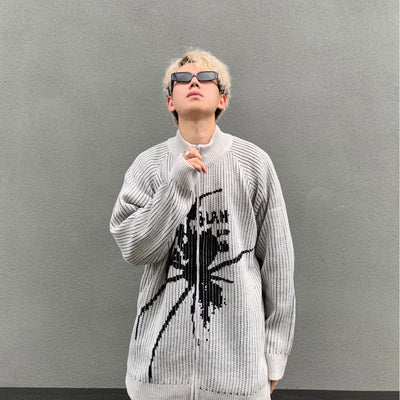 Cardigan Sweater Coat For Men