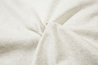 Simple Embroidery Letter Pullover Sweatshirt Men